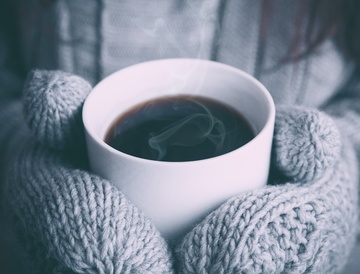 winter liquid coffee