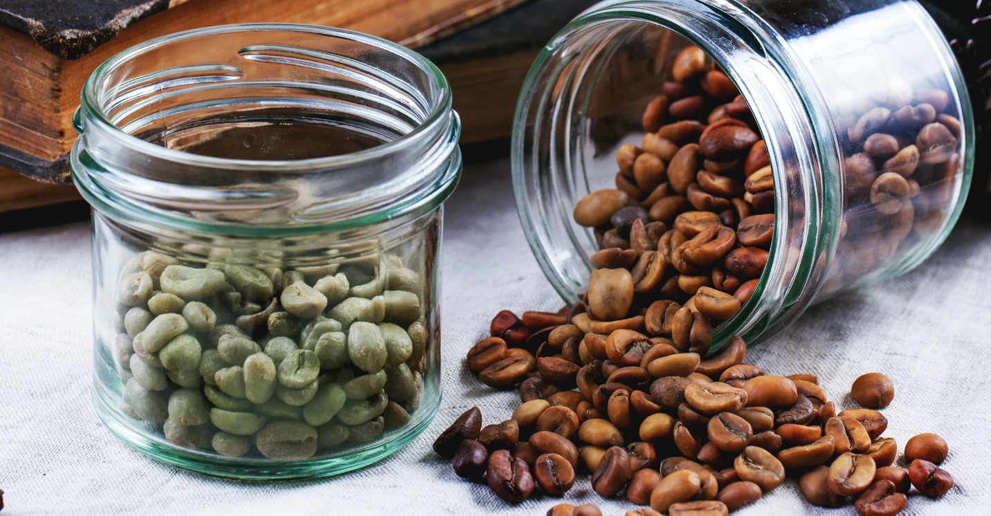 An image of premium quality coffee beans in jars by High Noon Roasters