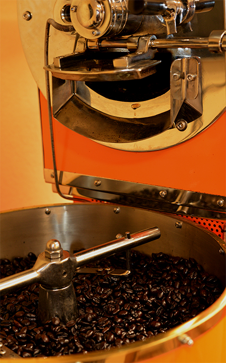 Coffee roasting by High Noon Roasters