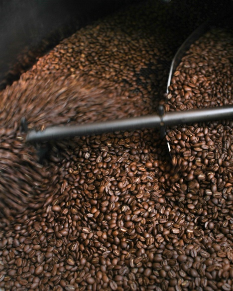 A Pile of Coffee Beans